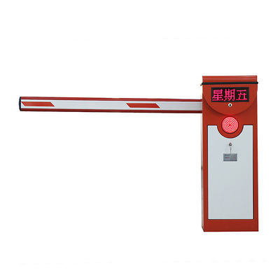 kwaliteit  Durable Intelligent Automatic Oval Barrier Gate Boom Barrier With LED Light fabriek