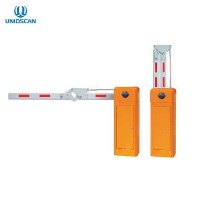 kwaliteit  180 degree folding arm Barrier Gate Parking lot automatic boom barrier system gate fabriek